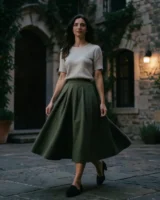The Jeanne Skirt